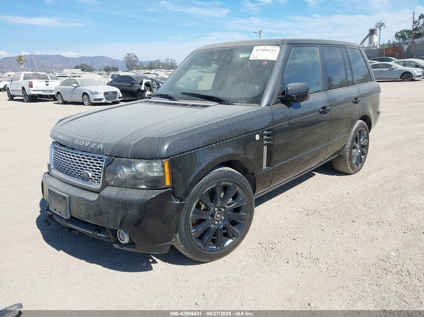 Vin: salmf1e40ba335993, lot: 43402145, land rover range rover supercharged 20112