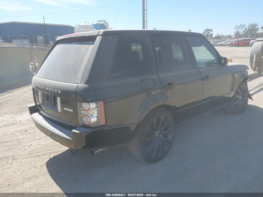 Vin: salmf1e40ba335993, lot: 43402145, land rover range rover supercharged 20114