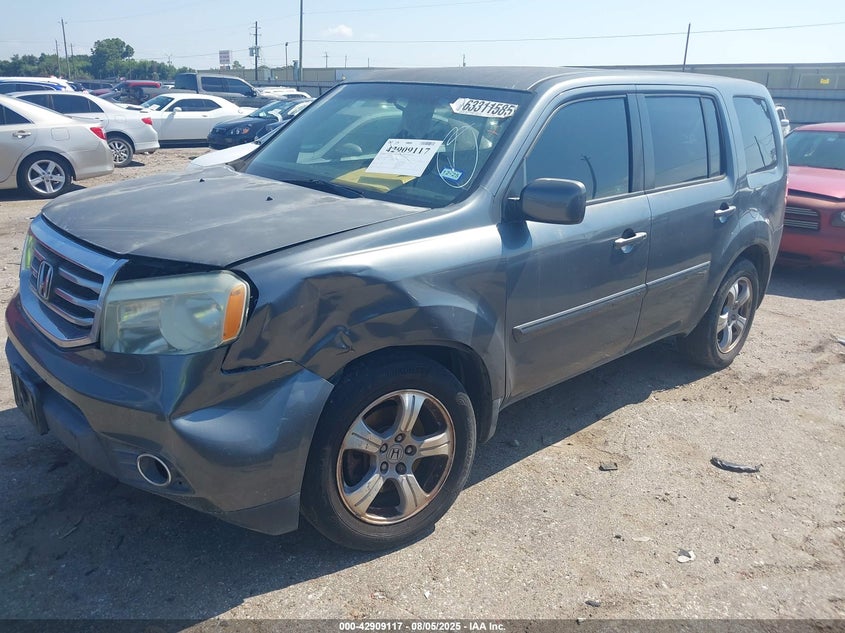Vin: 5fnyf3h45cb014217, lot: 43402831, honda pilot ex 20122