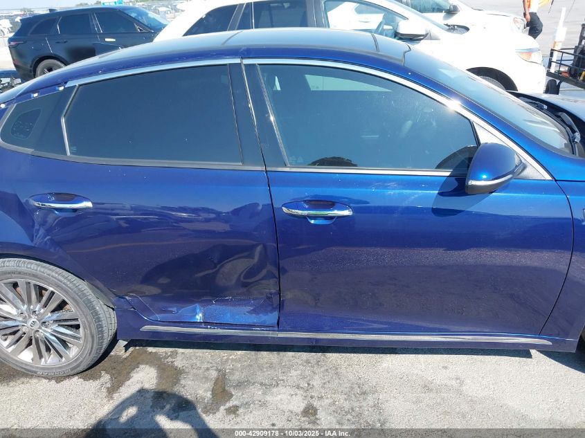 2017 Kia Optima Sxl Turbo VIN: 5XXGV4L2XHG174804 Lot: 42909178