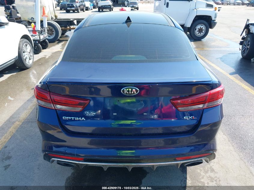 2017 Kia Optima Sxl Turbo VIN: 5XXGV4L2XHG174804 Lot: 42909178