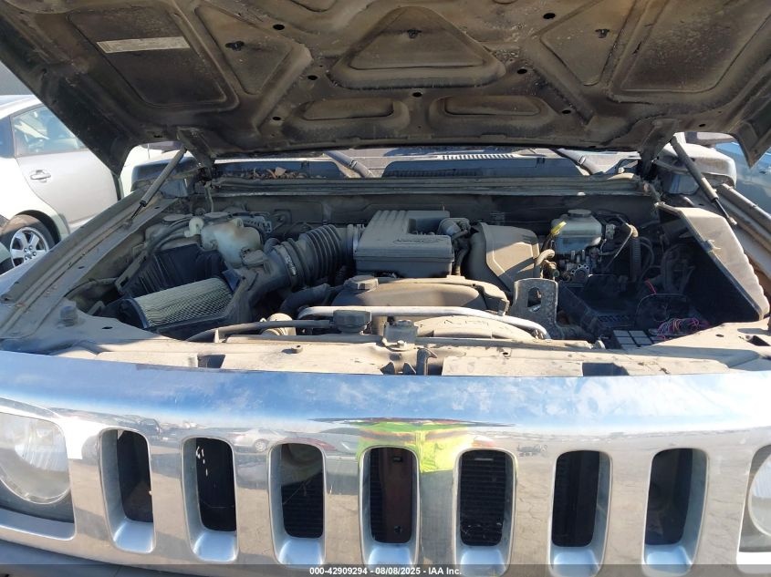 2006 Hummer H3 VIN: 5GTDN13676813907 Lot: 42909294