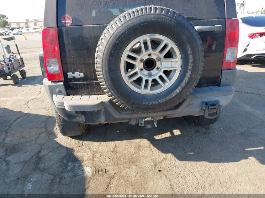 2006 Hummer H3 VIN: 5GTDN13676813907 Lot: 42909294