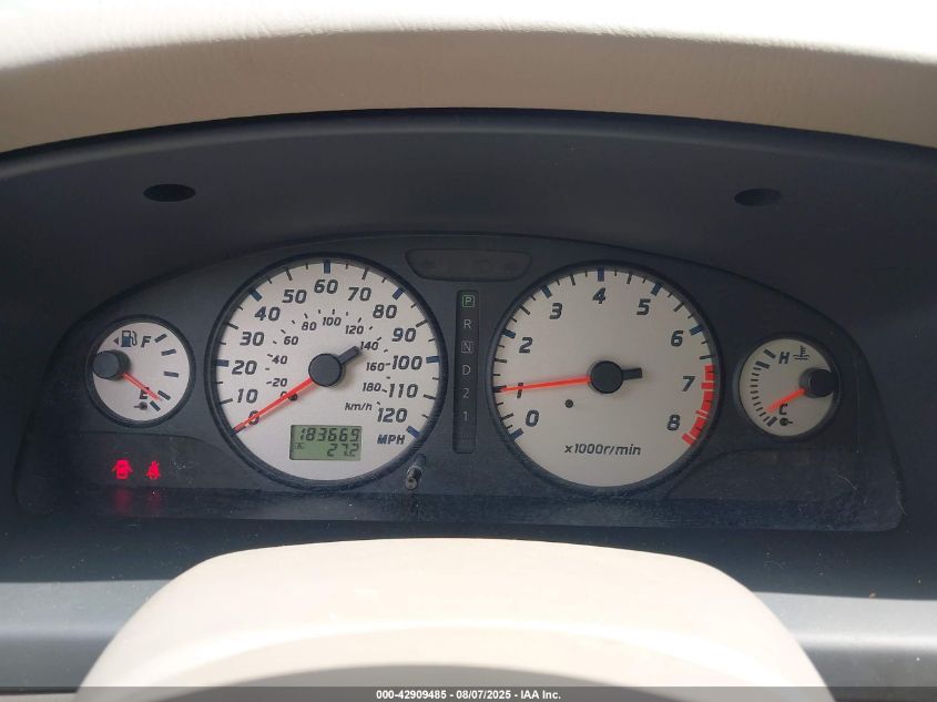 2003 Nissan Pathfinder Se VIN: JN8DR09X03W708925 Lot: 42909485