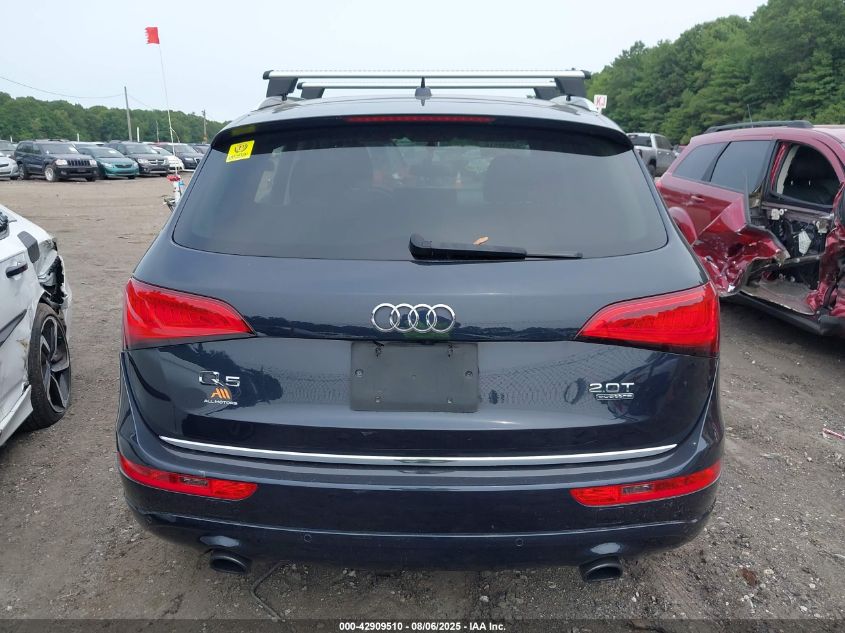 2016 Audi Q5 2.0T Premium VIN: WA1L2AFP3GA014443 Lot: 42909510