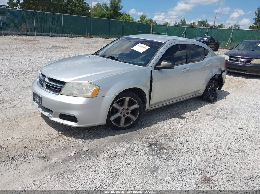 Vin: 1c3cdzab6cn231972, lot: 43403410, dodge avenger se 20122