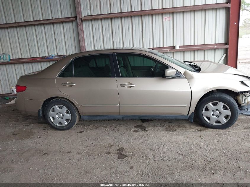 2005 Honda Accord 2.4 Lx VIN: 1HGCM56495A047880 Lot: 42909738