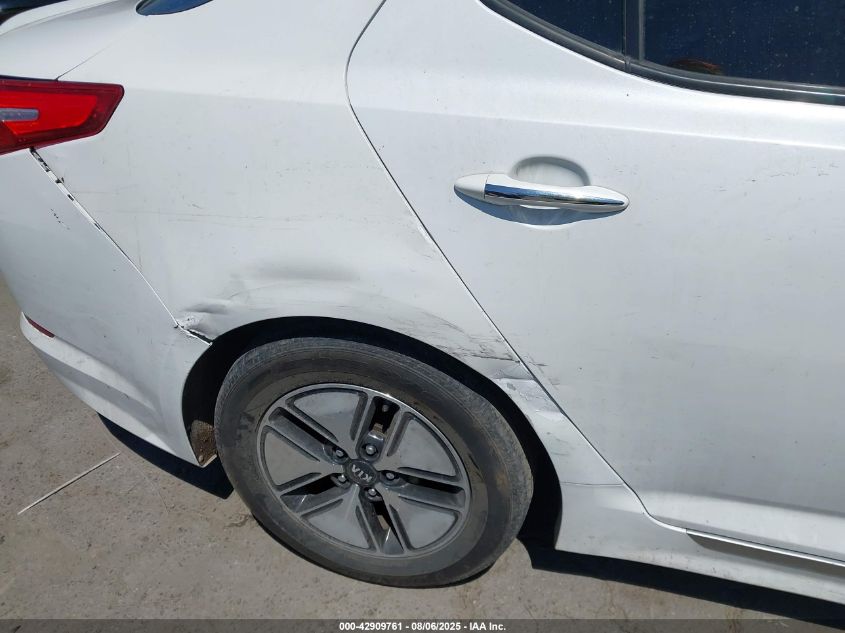 2011 Kia Optima Hybrid Ex VIN: KNAGM4AD5B5004057 Lot: 42909761