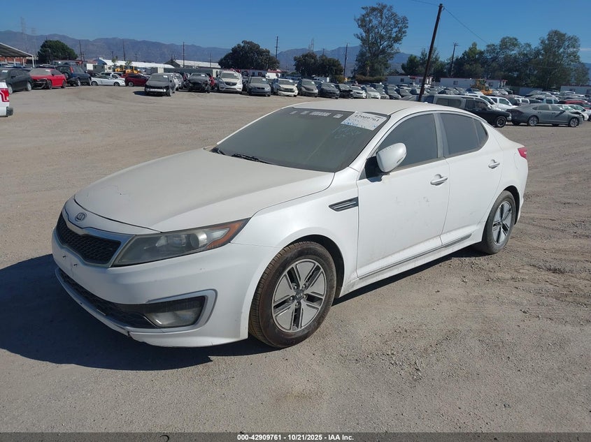 Vin: knagm4ad5b5004057, lot: 43403475, kia optima hybrid ex 20112