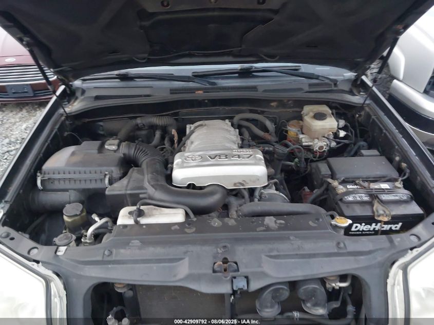 2004 Toyota 4Runner Sr5 Sport V8 VIN: JTEBT14R940044322 Lot: 42909792