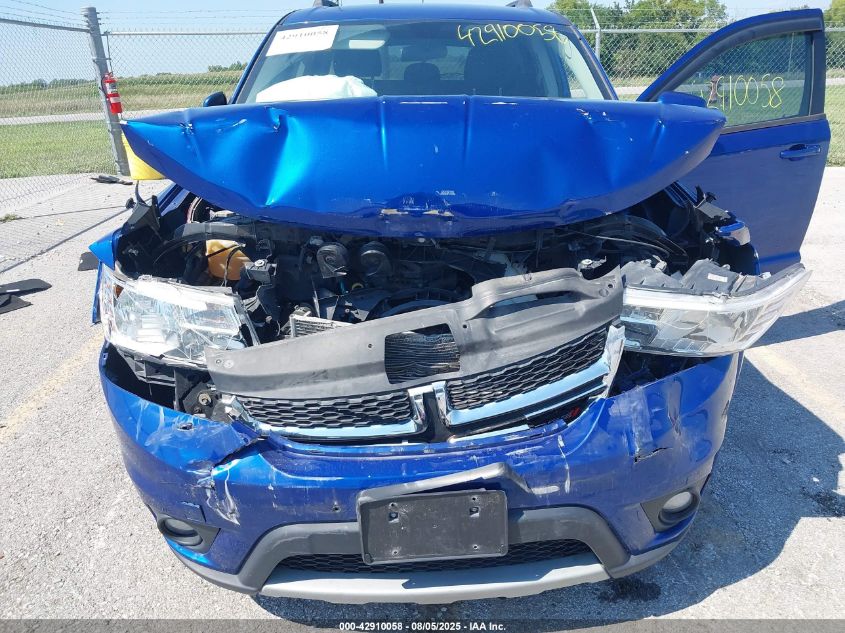 2015 Dodge Journey Sxt VIN: 3C4PDCBG7FT600654 Lot: 42910058