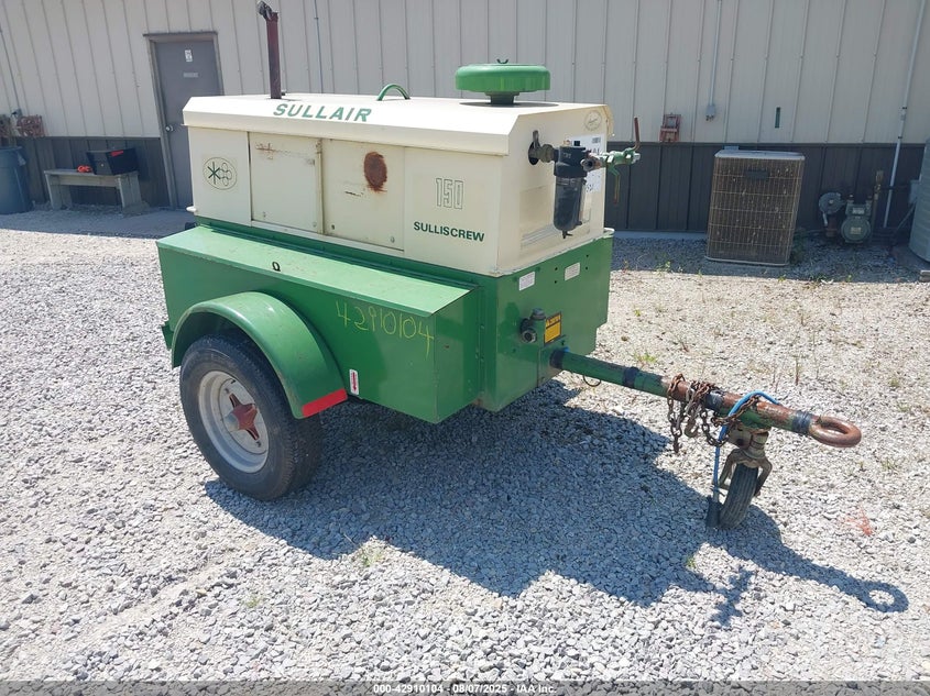 0000000035703-HGG 1997 Sullair Air Compressor auction photo 1