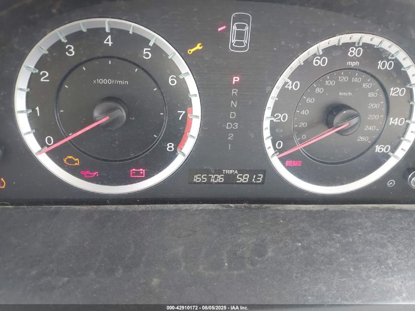 2010 Honda Accord 2.4 Lx VIN: 1HGCP2F35AA037810 Lot: 42910172