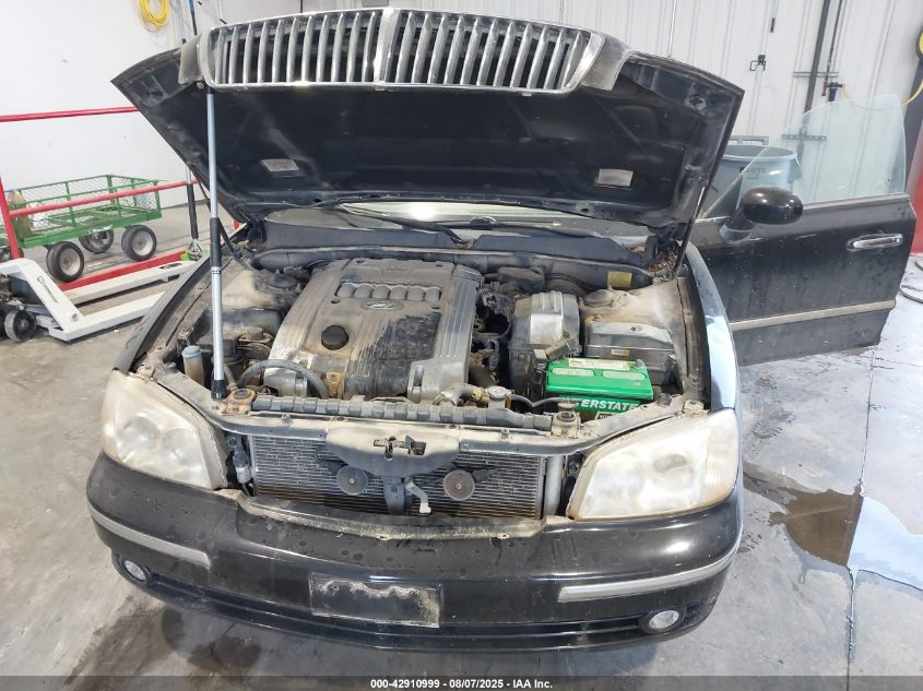 2005 Hyundai Xg350 L VIN: KMHFU45E25A390199 Lot: 42910999