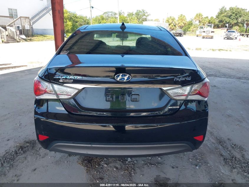 2015 Hyundai Sonata Hybrid Limited VIN: KMHEC4A44FA122655 Lot: 42911119