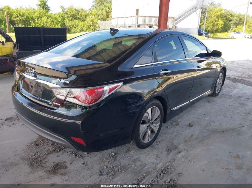 2015 Hyundai Sonata Hybrid Limited VIN: KMHEC4A44FA122655 Lot: 42911119