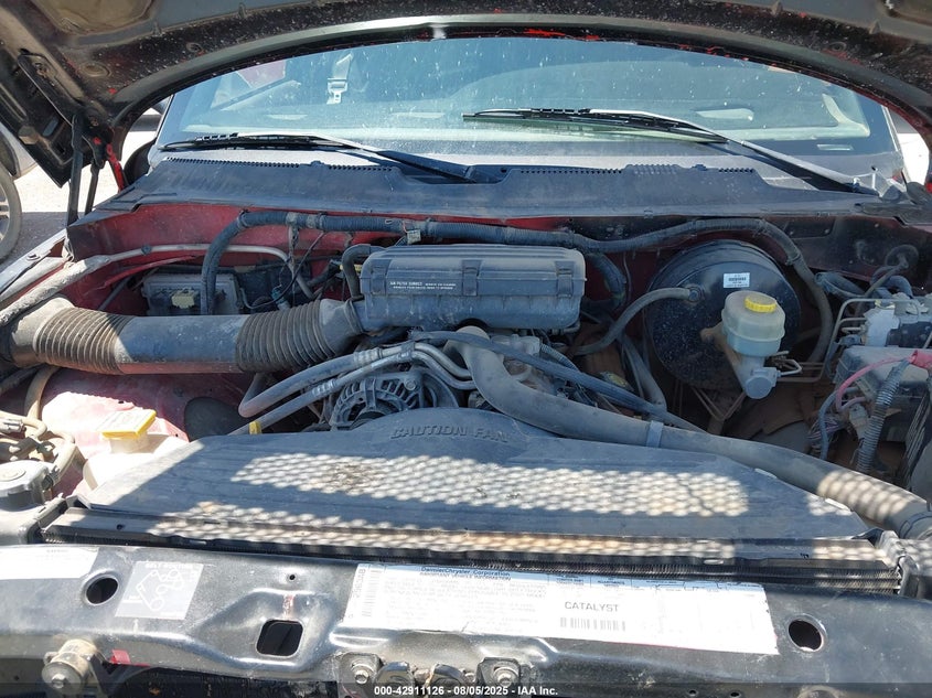 2001 Dodge Ram 1500 St VIN: 3B7HC13Z91G700719 Lot: 42911126