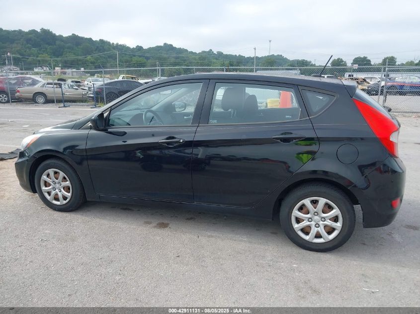 2012 Hyundai Accent Gs VIN: KMHCT5AE0CU016073 Lot: 42911131