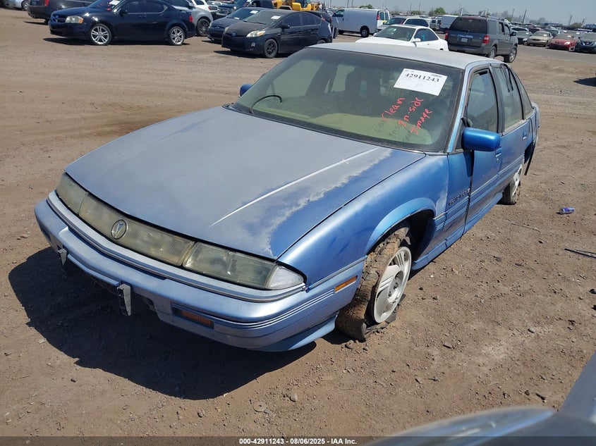 1994 Pontiac Grand Prix Se blue sedan gasoline 1G2WJ52M4RF304791 photo #3