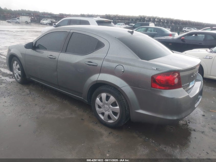 Vin: 1c3cdzab1dn700791, lot: 43405348, dodge avenger se 20133