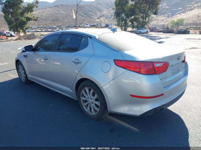 Vin: 5xxgn4a76eg315619, lot: 43405367, kia optima ex 20143