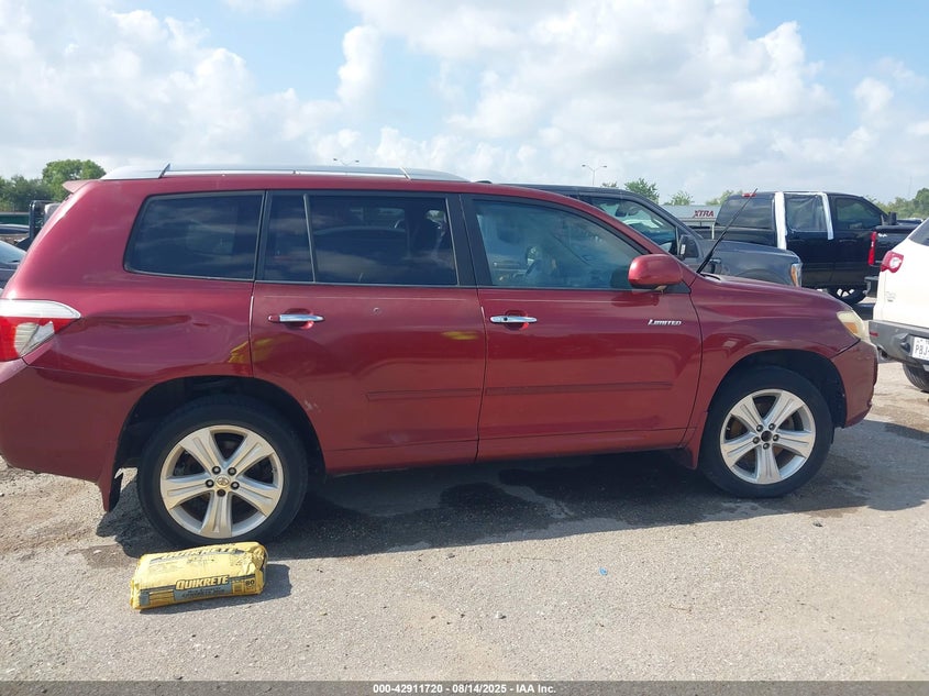 2008 Toyota Highlander Limited VIN: JTEDS42AX82007283 Lot: 42911720