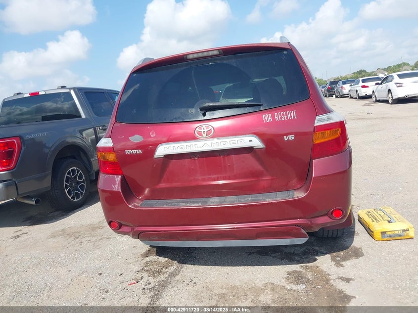 2008 Toyota Highlander Limited VIN: JTEDS42AX82007283 Lot: 42911720