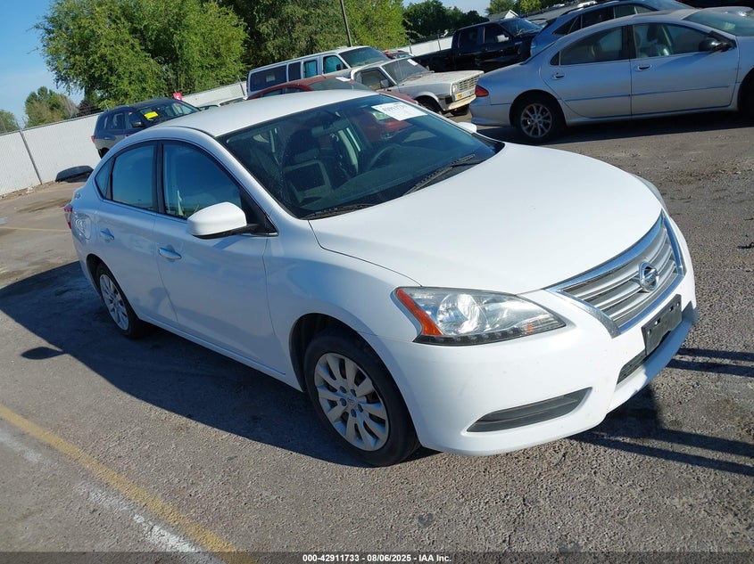 3N1AB7AP4FL672306 2015 Nissan Sentra Sv auction photo 1