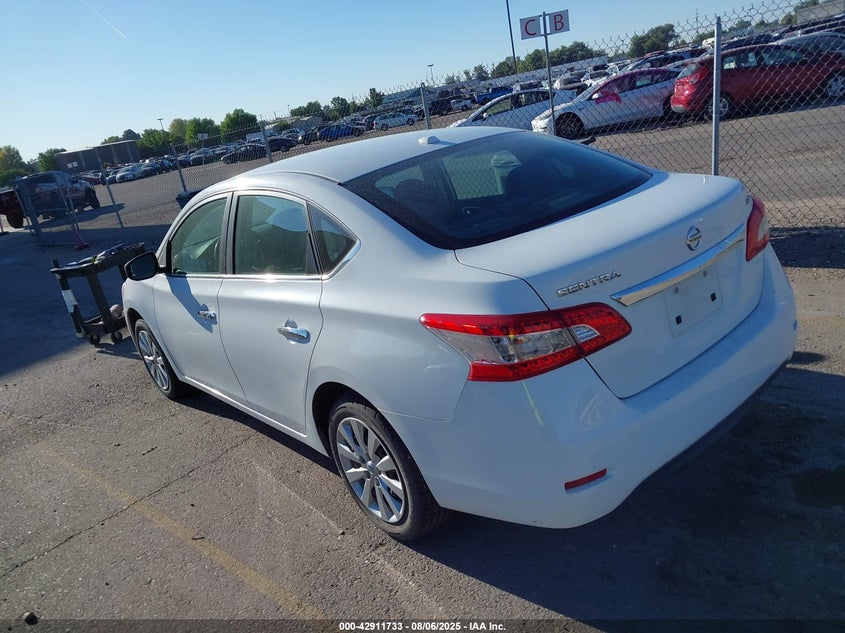 Vin: 3n1ab7ap4fl672306, lot: 43405459, nissan sentra sv 20153