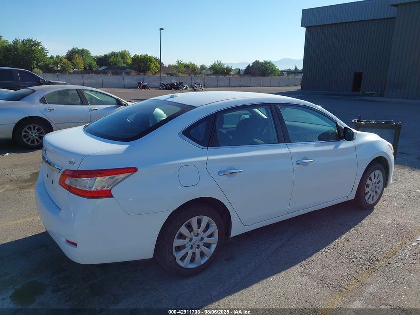 Vin: 3n1ab7ap4fl672306, lot: 43405459, nissan sentra sv 20154