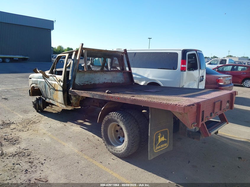 1985 Ford F350 brown pickup gasoline 1FDKF38L3FPB48596 photo #4