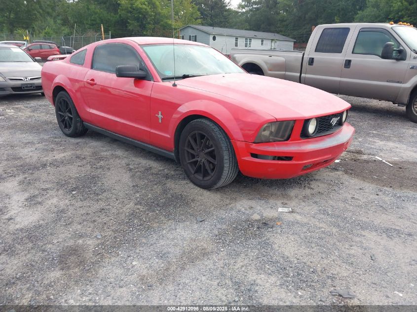 2007 Ford Mustang V6 Deluxe/V6 Premium VIN: 1ZVFT80N375270278 Lot: 42912096