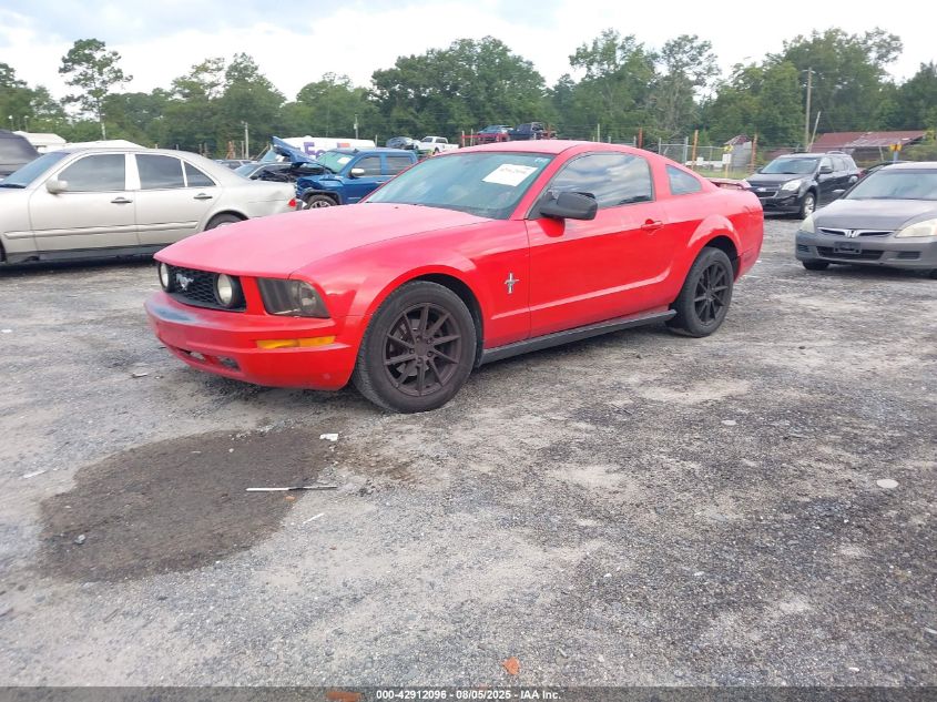 2007 Ford Mustang V6 Deluxe/V6 Premium VIN: 1ZVFT80N375270278 Lot: 42912096