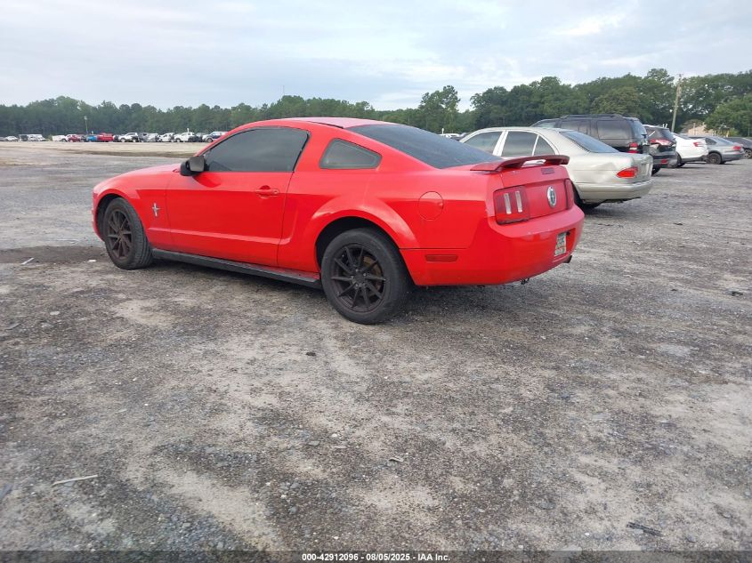 2007 Ford Mustang V6 Deluxe/V6 Premium VIN: 1ZVFT80N375270278 Lot: 42912096