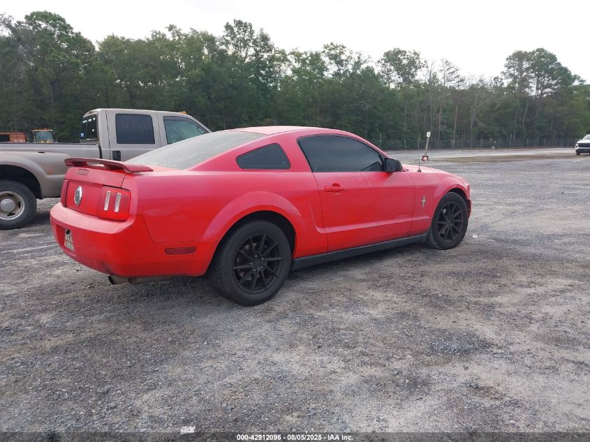 2007 Ford Mustang V6 Deluxe/V6 Premium VIN: 1ZVFT80N375270278 Lot: 42912096