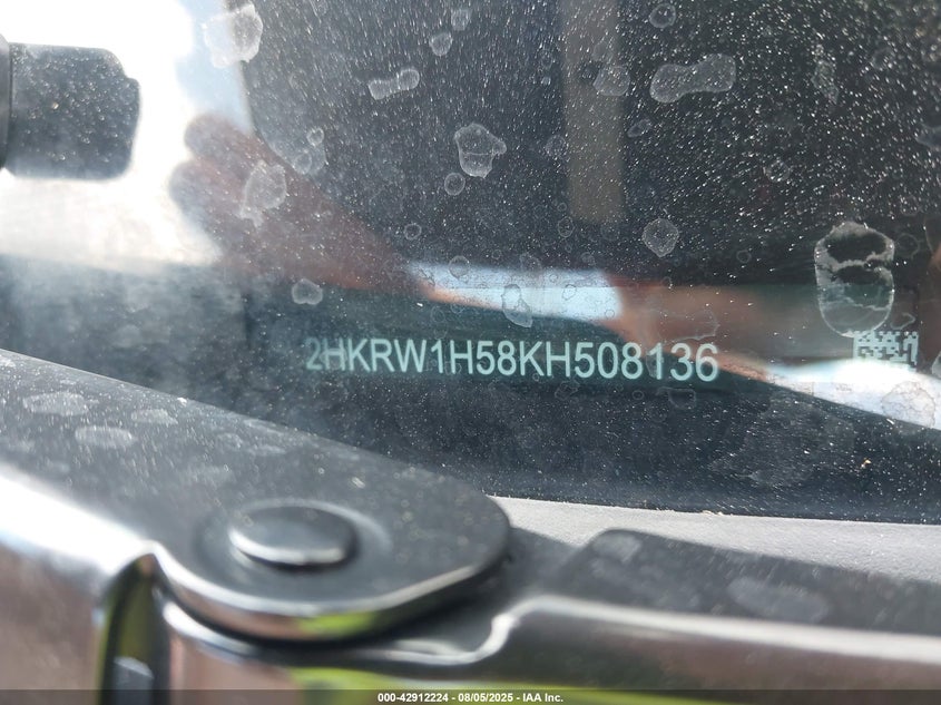 2019 HONDA CR-V EX - 2HKRW1H58KH508136