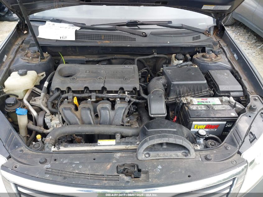 2009 Kia Optima Lx VIN: KNAGE228895316449 Lot: 42912417