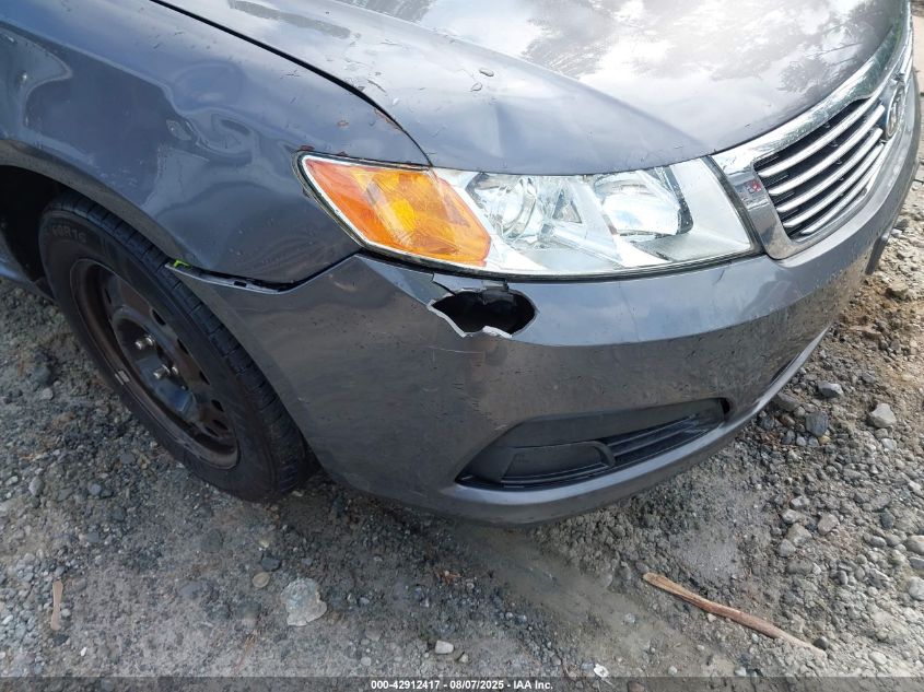 2009 Kia Optima Lx VIN: KNAGE228895316449 Lot: 42912417