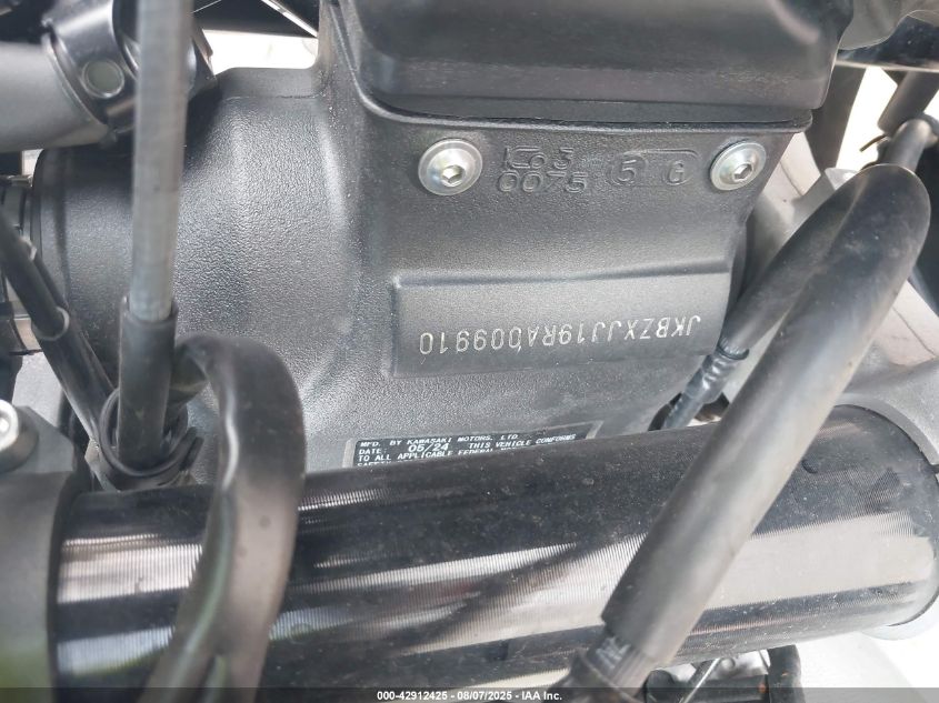 2024 Kawasaki Zx636 K VIN: JKBZXJJ19RA009910 Lot: 42912425