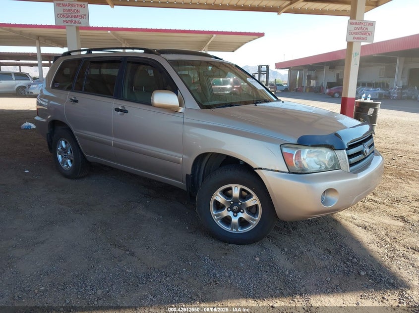 JTEEP21A170221536 2007 Toyota Highlander V6 auction photo 1