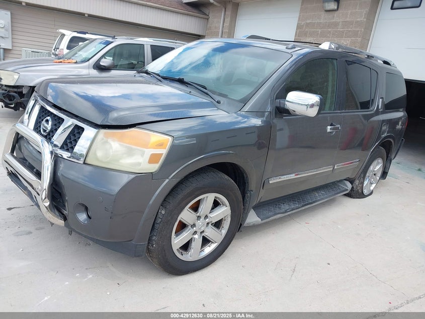 Vin: 5n1aa0ne3bn615648, lot: 43406356, nissan armada platinum 20112