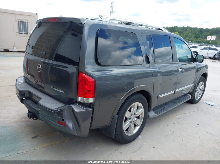 Vin: 5n1aa0ne3bn615648, lot: 43406356, nissan armada platinum 20114