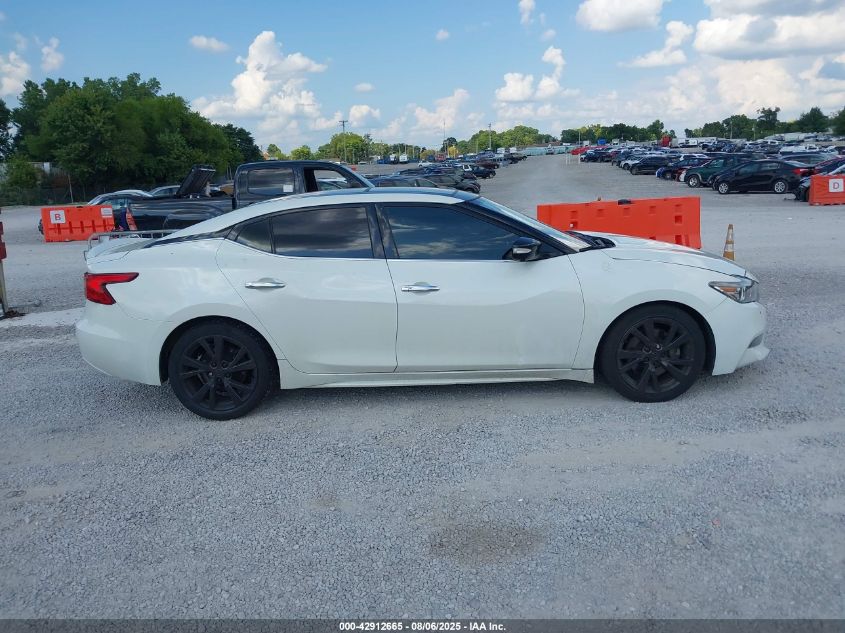 2017 Nissan Maxima 3.5 Platinum VIN: 1N4AA6AP6HC421950 Lot: 42912665