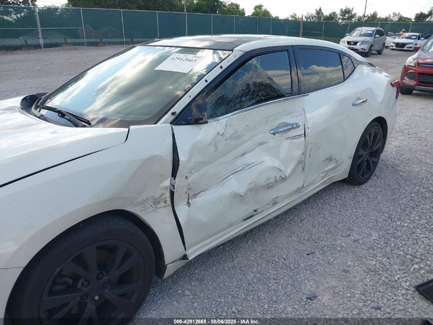 2017 Nissan Maxima 3.5 Platinum VIN: 1N4AA6AP6HC421950 Lot: 42912665