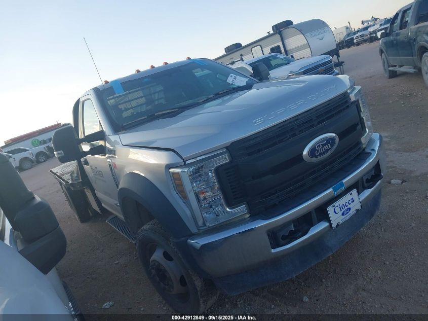 2018 Ford F-550 Chassis Xl VIN: 1FDUF5HT6JEC16463 Lot: 42912849