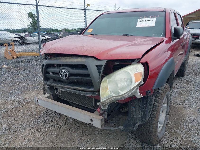 2008 Toyota Tacoma Base V6 VIN: 5TELU42N18Z491711 Lot: 42912932