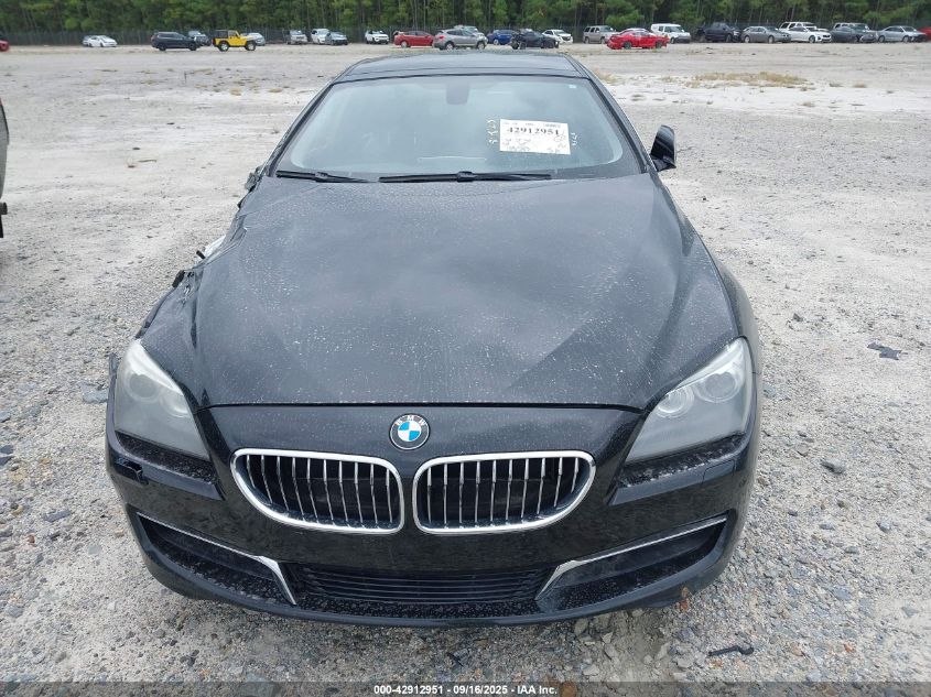 2015 BMW 640I Gran Coupe VIN: WBA6A0C55FD318676 Lot: 42912951