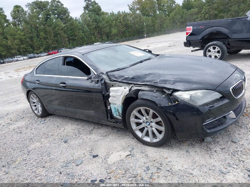 2015 BMW 640I Gran Coupe VIN: WBA6A0C55FD318676 Lot: 42912951
