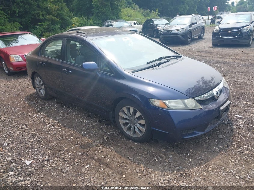 2HGFA16869H517694 2009 Honda Civic Ex auction photo 1