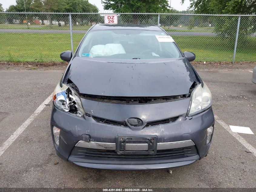2012 Toyota Prius Plug-In VIN: JTDKN3DP3C3024119 Lot: 42913063
